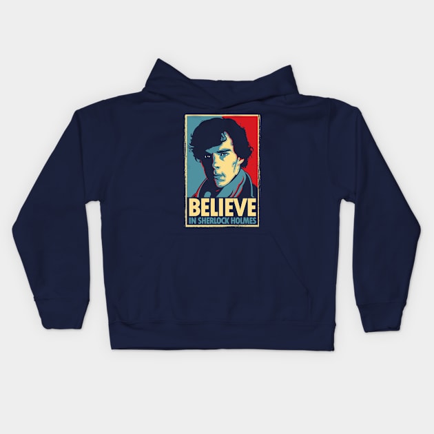 Believe Kids Hoodie by TomTrager